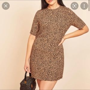 Reformation Beth Dress in Bengal- Size Medium